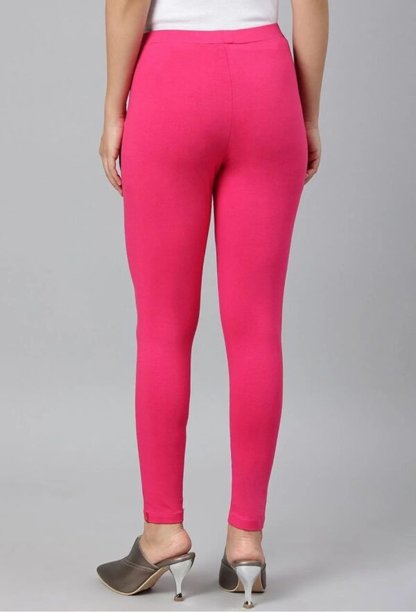 Rani Pink Ankle Leggings - Image 2