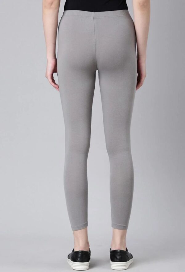Grey Ankle Leggings - Image 2