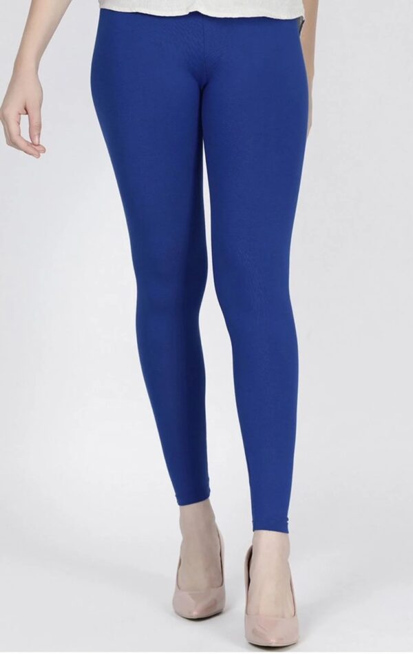 Royal Blue Ankle Leggings - Image 2