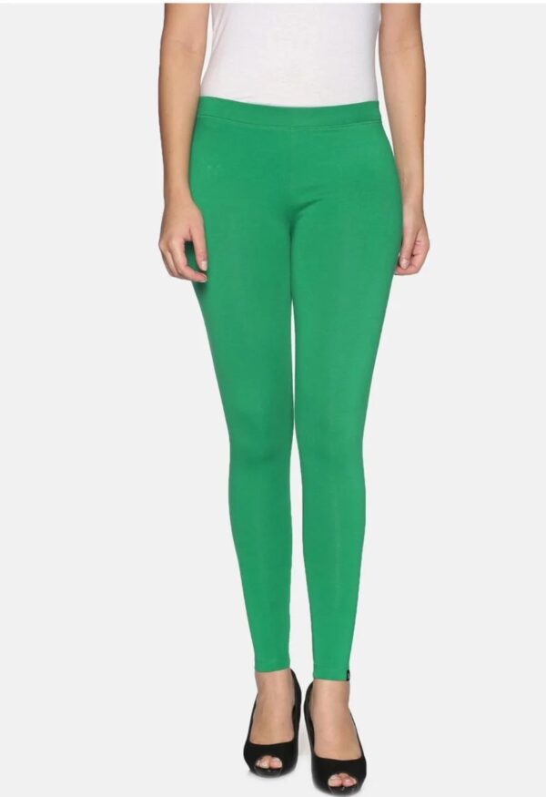 Green Ankle Leggings