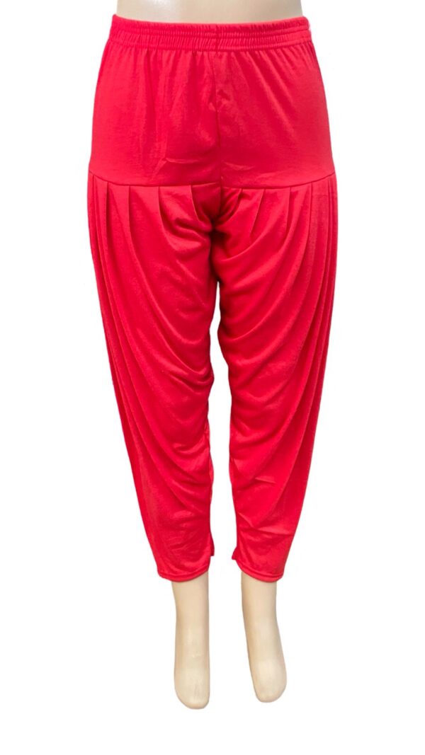 Patiala Pant Red