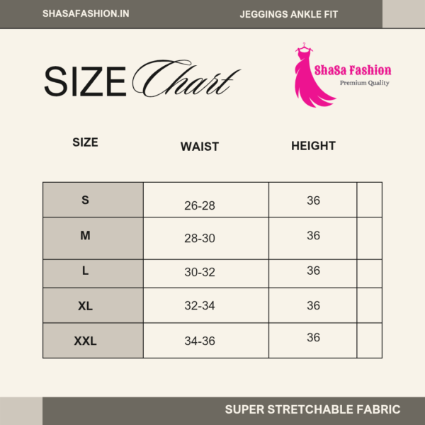 Women Peach Ankle Fit Plain Jeggings - Image 2